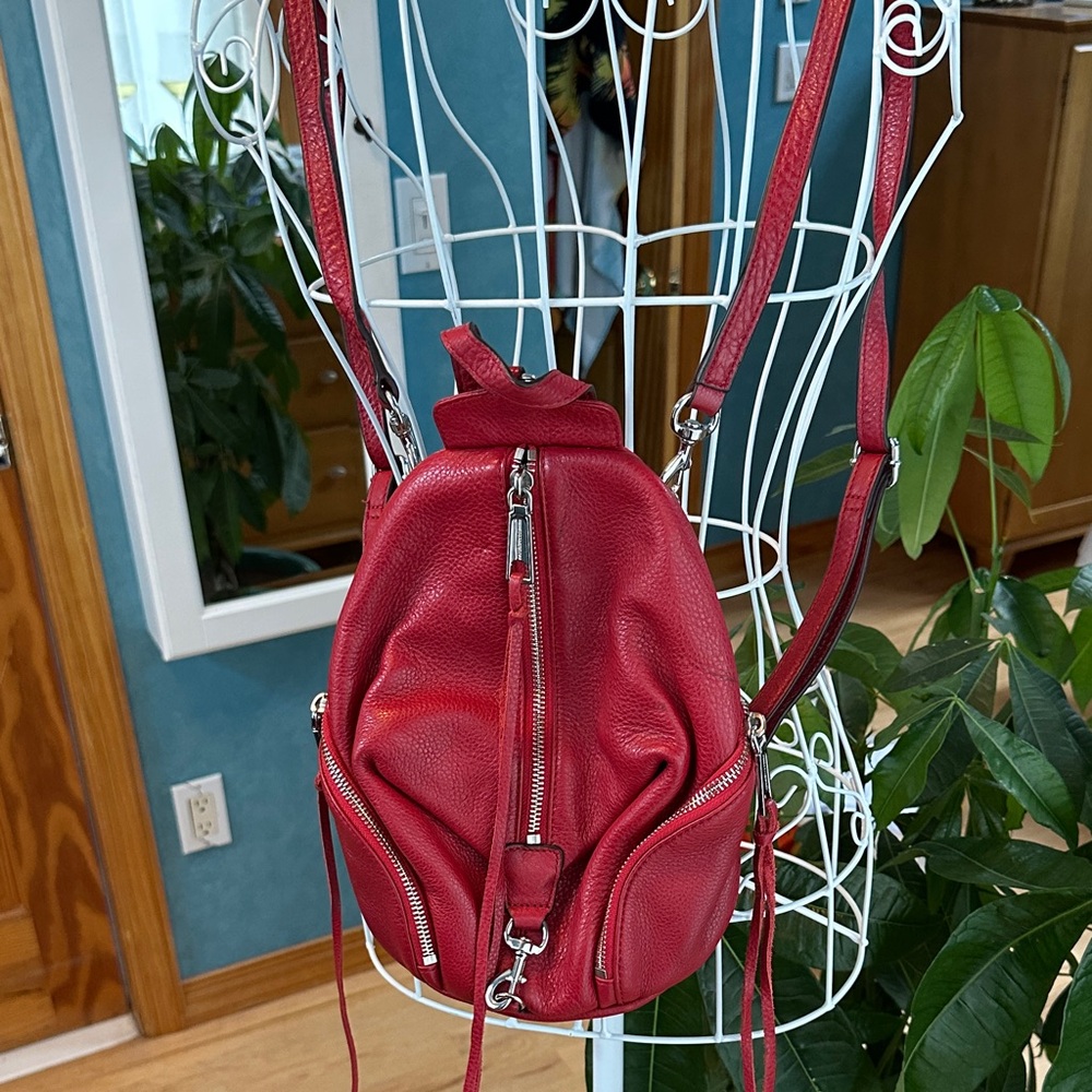 Rebecca Minkoff Vibrant Red Backpack